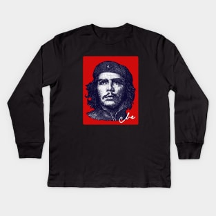 Che Guevara from Cuba banknote Kids Long Sleeve T-Shirt